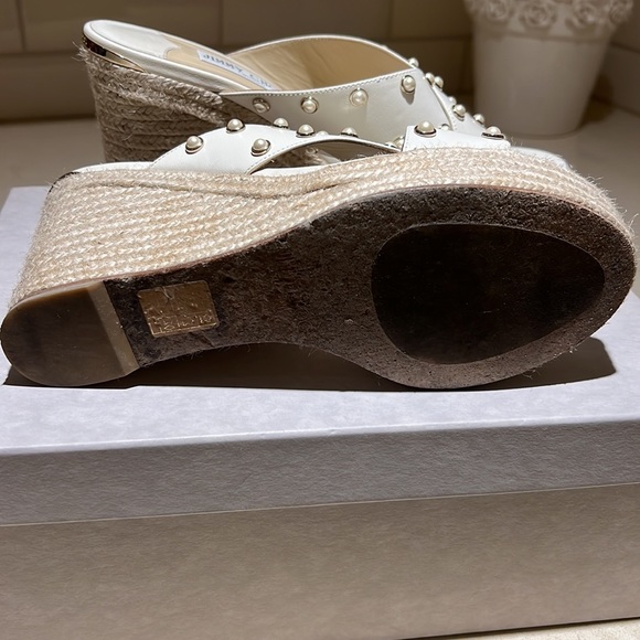 Jimmy Choo slip on wedges - Picture 6 of 8